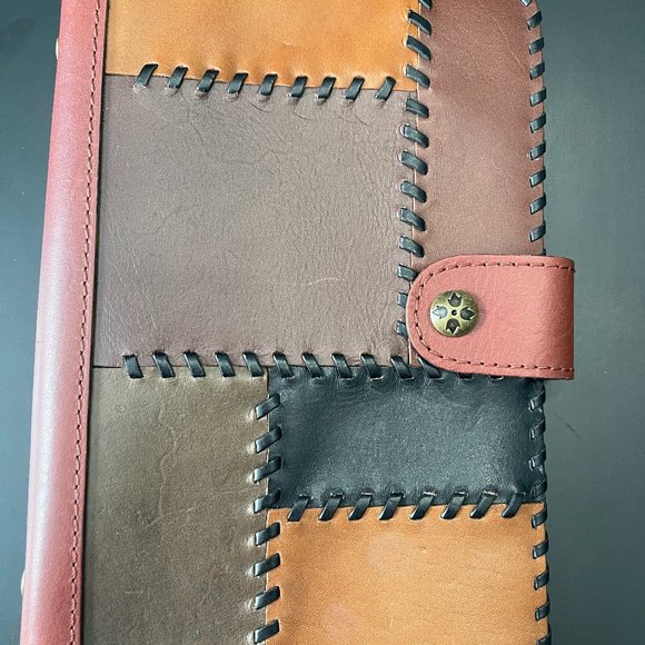 Patricia Nash leather spiral notebook, journal, organizer, etc. - Picture 1 of 10